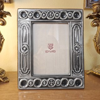 Cornice Portafoto Argento 925 anni 80 foto cm 9x13