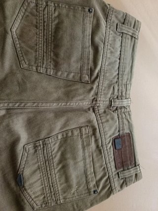 Bermudas Pull&Bear Hombre Verde Talla M