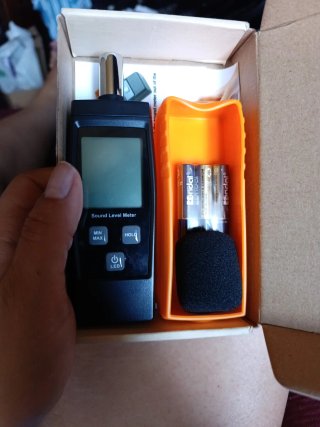 Sonómetro Digital Medidor Nivel Sonido