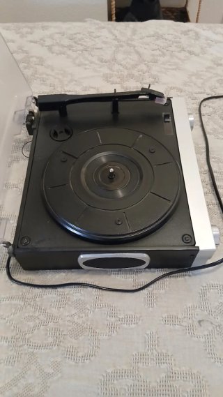 Tocadiscos Crosley Negro/Plateado