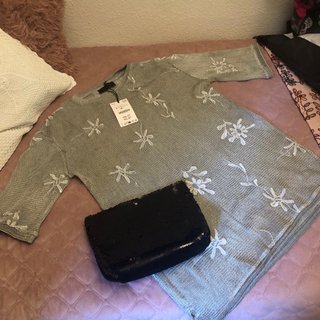 Rebajadísimo Jersey gris metalizado + regalo