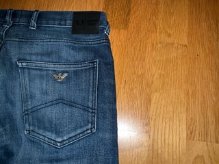 Pantalón vaquero Armani azul