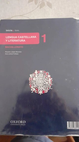 Libro de 1 bachiller buen estado