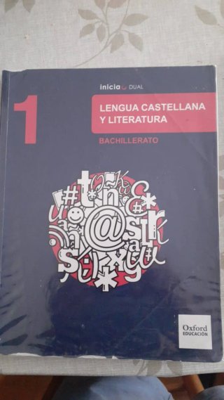 Libro de 1 bachiller buen estado
