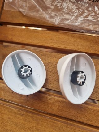 Comandi per piano cottura in vetroceramica Teka