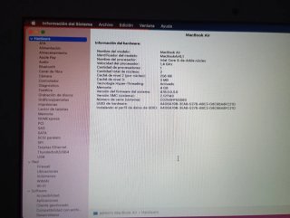MacBook Air 11 Plata