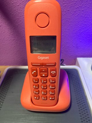 Teléfono Gigaset Naranja