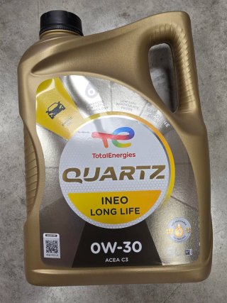 Lote 5×5L Aceite Total Quartz INEO 0W30 VW504/507