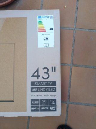 Smart TV 43 4K UHD QLED Edenwood
