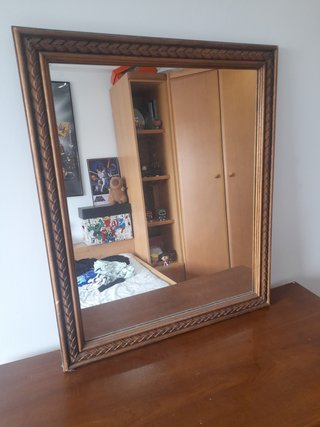Conjunto entrada mueble, espejo y paragüero