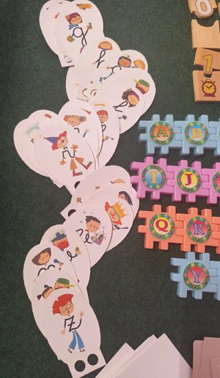 Fichas Lectoescritura y puzzle números