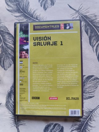 DVD Visión Salvaje 1 Documental Naturaleza