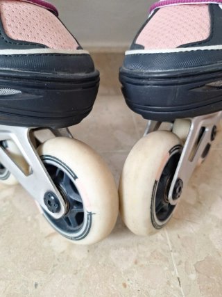 Patines Oxelo FIT 5 Junior Rosa