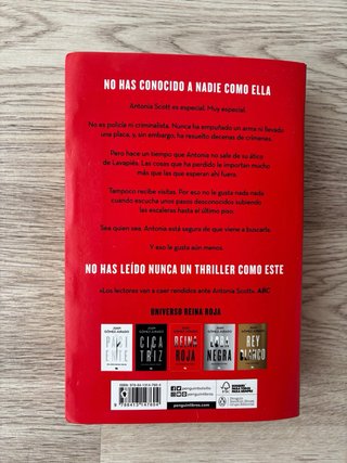 Reina roja libro