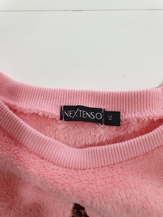Jersey rosa niña estrella lentejuelas 10 años