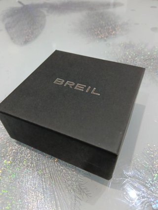 Bracciale Breil uomo cordino verde è argento