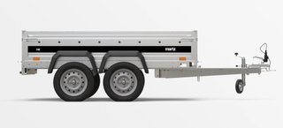 NUEVO: Remolque plegable basculante 750 kg