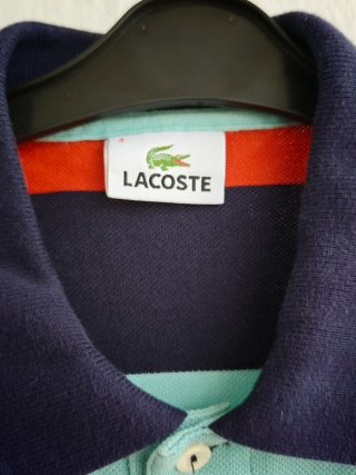 Polo Lacoste Rayas Edición 27