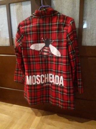 Americana cuadros escoceses talla única