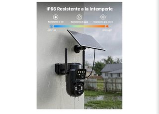 Cámara Vigilancia Xega 4G LTE Doble Lente Solar