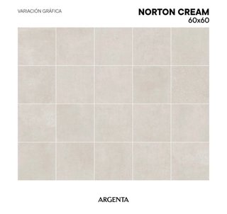 Suelo porcelánico Norton crema 60x60