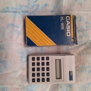 Calculadora Casio HL-809 Vintage Nueva en Caja