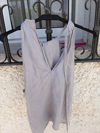 Top Zara gris mujer