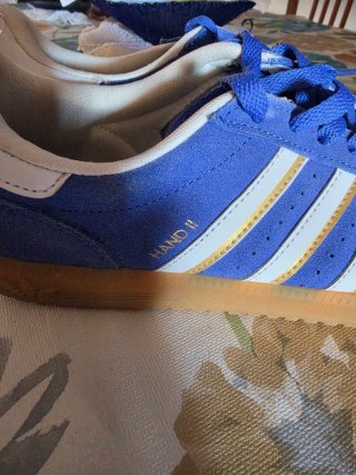 Zapatillas Adidas Azul y Blanco