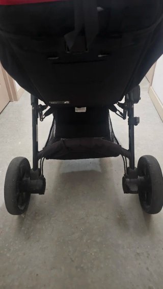 Carrito Bebe Britax Römer B-Agile Rojo