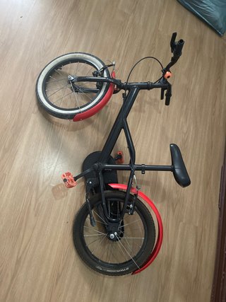 Bicicleta infantil plegable