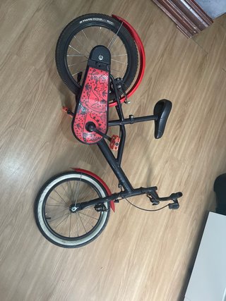 Bicicleta infantil plegable