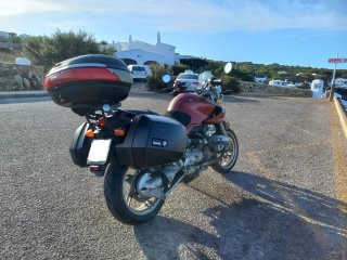 BMW R1150R Naked Roja y Negra