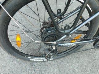 Bicicleta Eléctrica QEKUD Gris