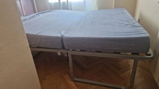 Puf Cama Plegable 1.35x1.90 Beige