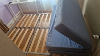 Puf Cama Plegable 1.35x1.90 Beige