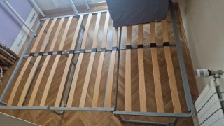 Puf Cama Plegable 1.35x1.90 Beige