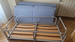 Puf Cama Plegable 1.35x1.90 Beige