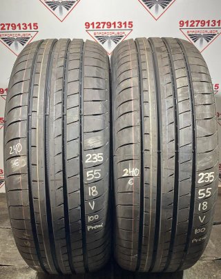 235 55 18 V GOODYEAR RUEDA PREMIUM YA MONTADA