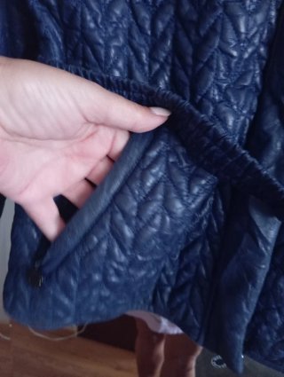 Chaqueta acolchada azul Donjaz Talla XL