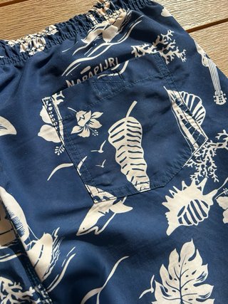 Bañador Napapijri Azul Estampado Tropical