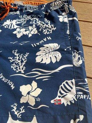 Bañador Napapijri Azul Estampado Tropical