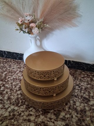 3 bases para tartas doradas