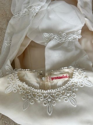 Vestido de Novia Pronovias Años 70 Talla Única