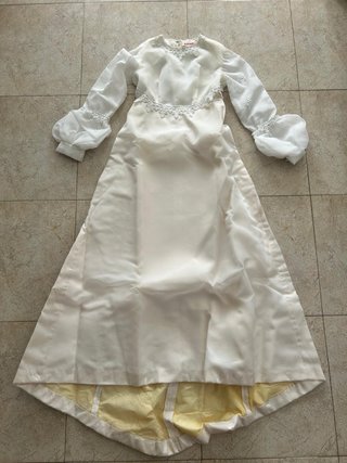 Vestido de Novia Pronovias Años 70 Talla Única