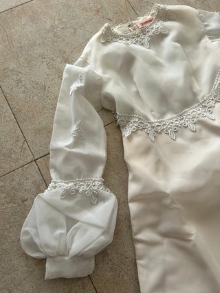 Vestido de Novia Pronovias Años 70 Talla Única