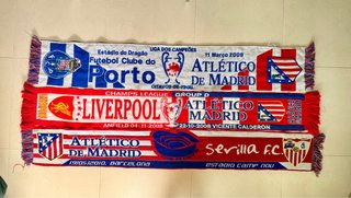 Pack 3 Bufandas Atlético de Madrid