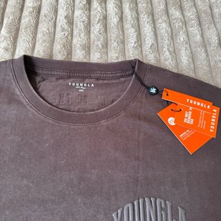 Camiseta YoungLA básica marrón XXL