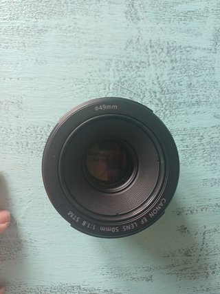 Canon 50mm f/1.8 STM – IMPECABLE, como nuevo + caj