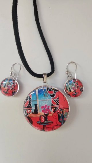 Conjunto Henri Matisse Plata Gato