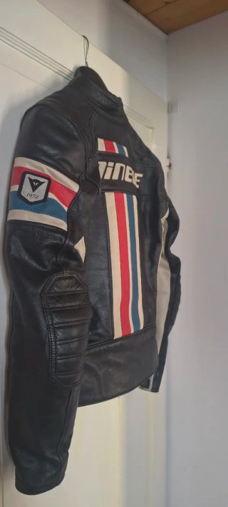 Giacca Dainese Pelle Vintage Café Racer